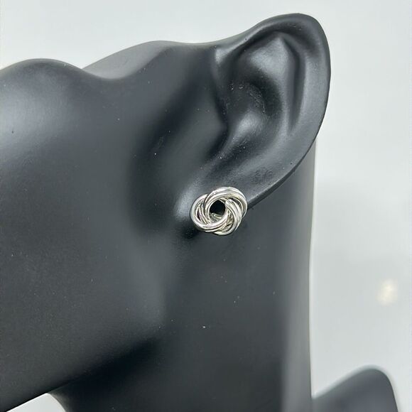 Costume jewelry Tiffany style earrings - Picture 1 of 2